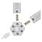 GoSmart LED svietidlo Lines white, 9 dielov, 34 W, RGBIC stmievateľné, WiFi