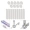 GoSmart LED svietidlo Lines white, 9 dielov, 34 W, RGBIC stmievateľné, WiFi