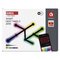 GoSmart LED svietidlo Lines čierne, 9 častí, 34 W, RGBIC stmievateľné, WiFi