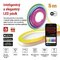 GoSmart Flexibilný LED pásik NEON biely, 5 m, 33 W, RGBIC stmievateľný, WiFi