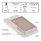 Power bank EMOS WI 1031, 10 000 mAh, 20 W + wireless, ružovo-zlatá