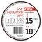 Izolačná páska PVC 15mm / 10m hnědá