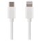 Nabíjací a dátový kábel USB-C 2.0 / Lightning MFi, 1 m, biely