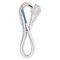 Flexo šnúra PVC 3× 1,0mm2, 2m, biela