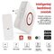 GoSmart Domový bezdrôtový zvonček P5735WS do zásuvky s WiFi