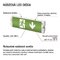 LED Núdzové svietidlo 3W 3H IP65 