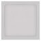 LED prisadené svietidlo, štvorec, biele, 7,6W, CCT