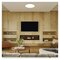 LED prisadené svietidlo DIONI kruhové, biele, 15W, CCT