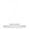 LED prisadené svietidlo DIONI, kruhové, biele, 18W, CCT