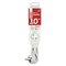 Predlžovací kábel 10 m / 3 zásuvky / biely / PVC / 1,5 mm2