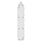 Predlžovací kábel 3 m / 6 zásuviek / biely / PVC / 1 mm2
