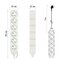 Predlžovací kábel 5 m / 6 zásuviek / biely / PVC / 1,5 mm2
