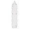 Predlžovací kábel 3 m / 4 zásuvky / s vypínačom / biely / PVC / 1,5 mm2