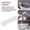 LED panel BAXXO 30×120, obdĺžnikový prisazeny biely, 36W neutr. b.