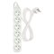 Predlžovací kábel 2 m / 6 zásuviek / biely / PVC / 1 mm2