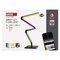 GoSmart LED stojaca lampa, čierna, 175 cm, teplá biela / RGBIC WiFi