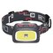 CREE LED + COB LED čelovka P3531, 330 lm, 65m, 3× AAA
