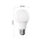 LED žiarovka Classic A60 / E27 / 4 W (40 W) / 470 lm / teplá biela