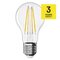 LED žiarovka Filament A60 / E27 / 7,8 W (75 W) / 1060 lm / Teplá biela