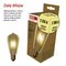 LED žiarovka Vintage ST64 / E27 / 4,5 W (40 W) / 420 lm / Teplá biela