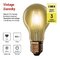 LED žiarovka Vintage A60 / E27 / 4,5 W (40 W) / 420 lm / Teplá biela