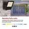 LED reflektor VISIO čierny, 100 W neutrálna biela