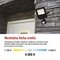 LED reflektor VISIO s pohybovým čidlom, 10W, neutrálna biela, čierný