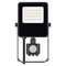 LED reflektor VISIO s pohybovým čidlom, 20 W, neutrálna biela, čierný