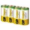 Alkalická batéria GP Super LR20 (D), fólia
