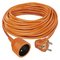 Predlžovací kábel 20 m / 1 zásuvka / oranžový / PVC / 250 V / 1,5 mm2