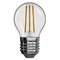 LED žiarovka Filament Mini Globe 4W E27 teplá biela