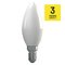 LED žiarovka Classic Candle 4,1W E14 teplá biela