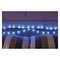 LED svetelná cherry reťaz – guličky 2,5 cm, 4 m, vonkajšia aj vnútorná, modrá, časovač