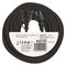 Vonkajší predlžovací kábel 30 m / 1 zásuvka / čierny / guma-neoprén / 250 V / 1,5 mm2