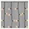 Standard LED spojovacia vianočná reťaz – záclona, 1x2 m, vonkajšia, teplá biela
