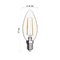 LED žiarovka Filament Candle 1,8W E14 teplá biela