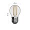 LED žiarovka Filament Mini Globe 3.4W E27 neutrálna biela