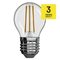 LED žiarovka Filament Mini Globe 3.4W E27 neutrálna biela