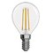 LED žiarovka Filament Mini Globe 3,4W E14 teplá biela