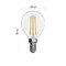 LED žiarovka Filament Mini Globe 3,4W E14 teplá biela