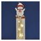 LED dekorácia drevená – snehuliak, 46 cm, 2x AA, vnútorná, teplá biela, časovač