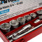 Hlavica 3/4" 22-50mm sada 21 dielna