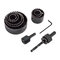 Sada vykružovacích koruniek 10 dielov 19-64mm, plastový box