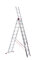 Trojdielny univerzálny neprofesionálny rebrík 6610 HOBBY