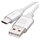 USB kábel 2.0 A/M - C/M 1m biely