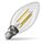 LED žiarovka Filament sviečka A CLASS/ E14 / 3,8 W (60 W) / 806 lm / neutrálna biela