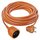 Predlžovací kábel 20 m / 1 zásuvka / oranžový / PVC / 250 V / 1,5 mm2