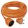Predlžovací kábel 25 m / 1 zásuvka / oranžový / PVC / 250 V / 1,5 mm2
