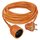 Predlžovací kábel 10 m / 1 zásuvka / oranžový / PVC / 250 V / 1,5 mm2