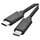 USB kábel 3.1 C/M - USB 3.1 C/M 1m čierny
